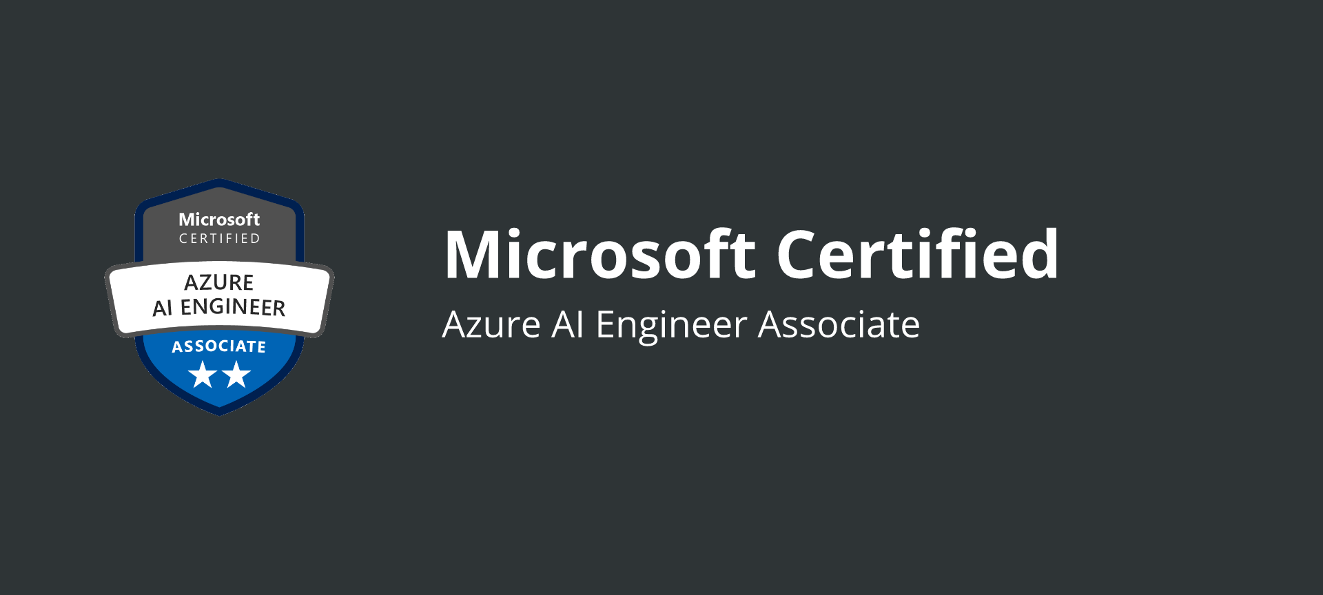 AI-102 Badge